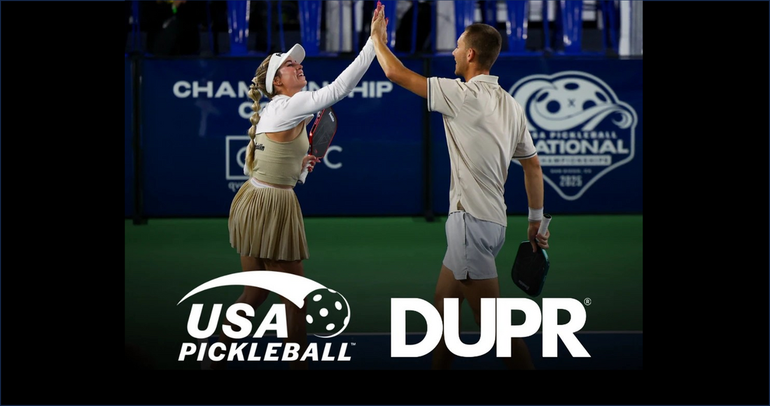 DUPR Is Now the Official Ratings Partner of USA Pickleball