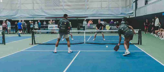 How to Recover After Being Pushed Back From the Pickleball Kitchen Line