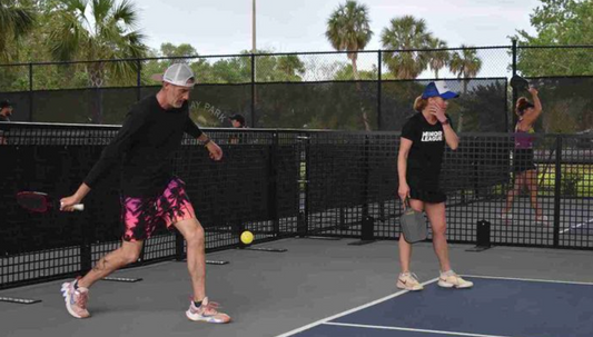 How to Hit a Forehand Third Shot Drop in Pickleball