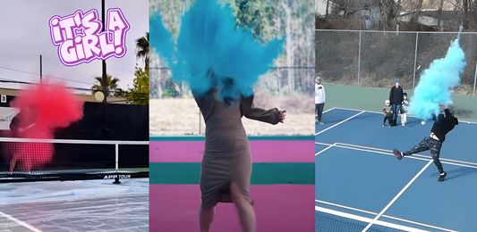 Apparently, Pickleball Gender Reveals Are a Thing Now