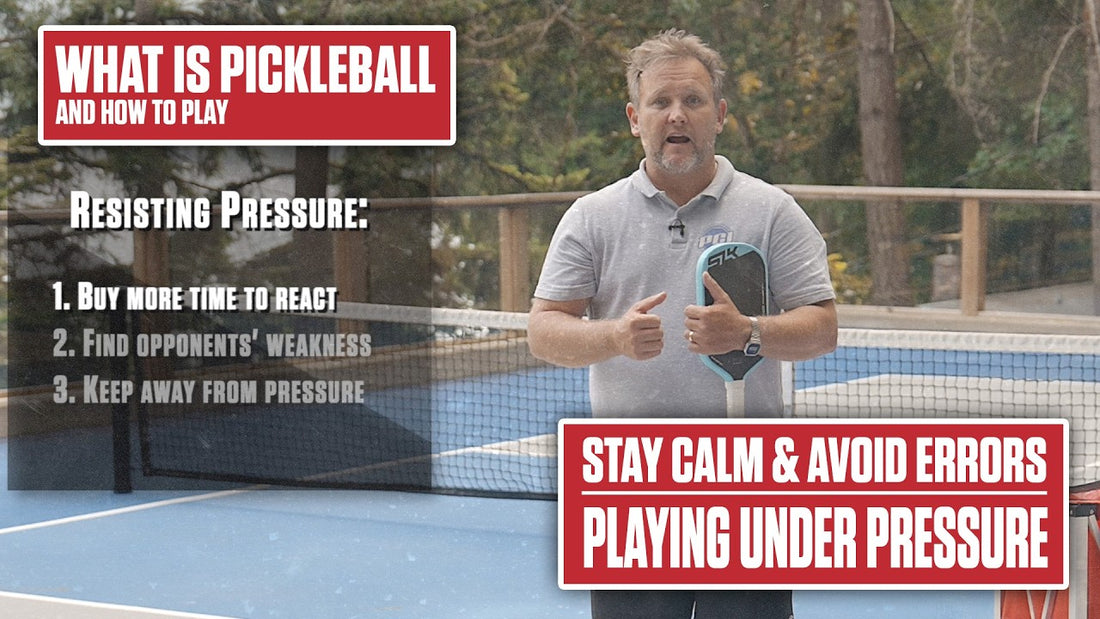 Defensive Pickleball: 3 Proven Strategies to Stay Calm Under Pressure