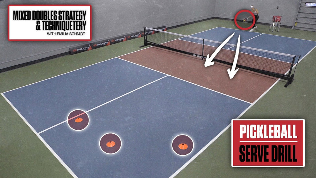 The 3-Target Pickleball Serve Drill That Builds Consistency and Deception