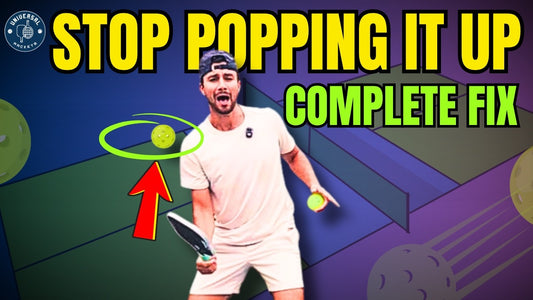 The Technical Fix to Stop Popping Up Your Pickleball Shot