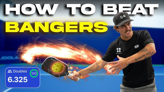 Infographic: 6 Strategies to Beat Bangers in Pickleball