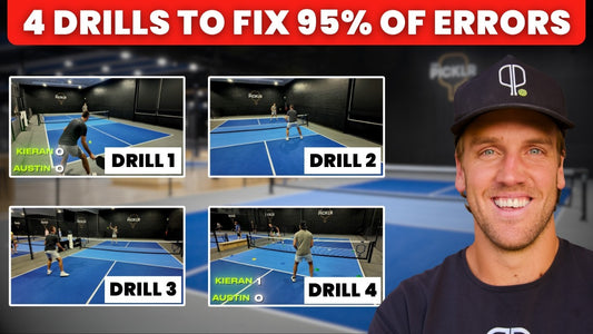 4 Pickleball Drills to Fix 95% of Unforced Errors