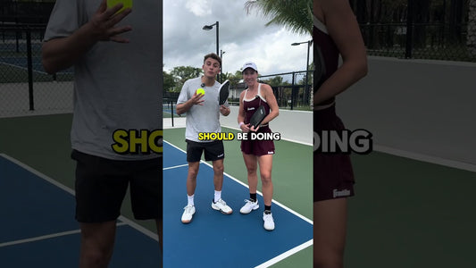 Your Partner Is Hitting a 3rd Shot Drop — What Are You Doing?